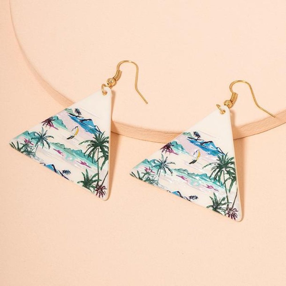 New Ocean Wind Earrings